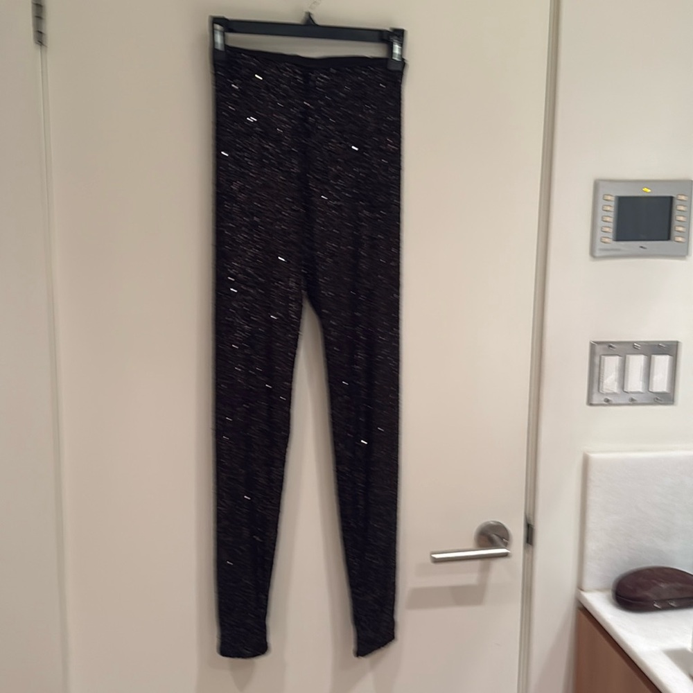 HM pull on sequin leggings